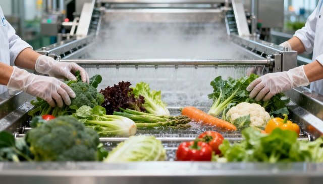 vegetables fruits washing ozone darbune