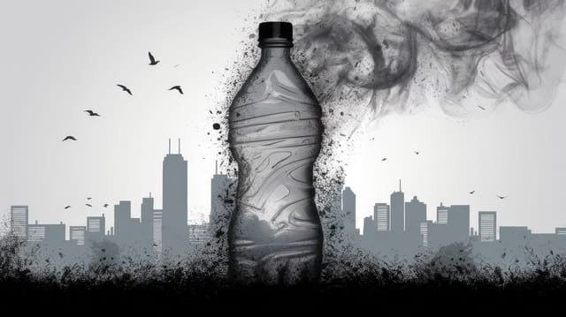 waste water bottle reduce darbune