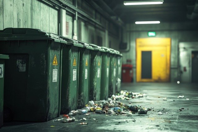garbage room remove odor