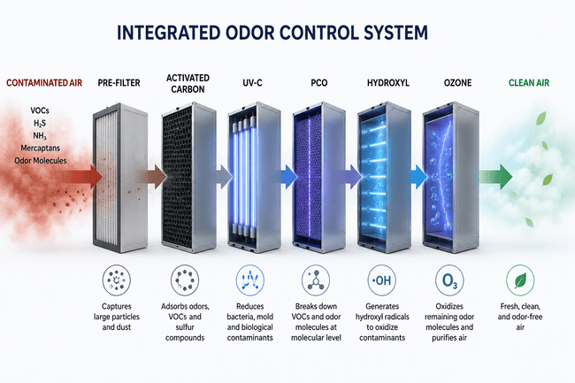 integrated odor control systems darbune