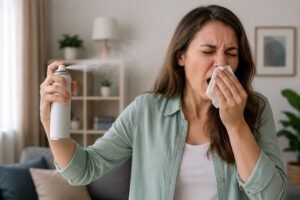 Home freshener sprays allergies